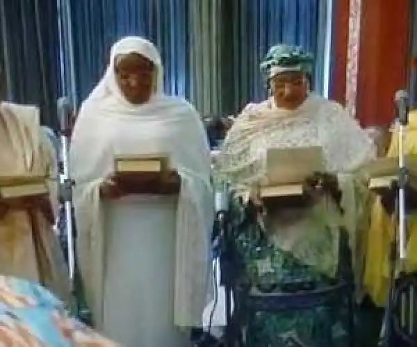 Hajia Alhassan, Aisha Abubakar, Aisha Ibrahim, Dan Ali Take Oath Of Office